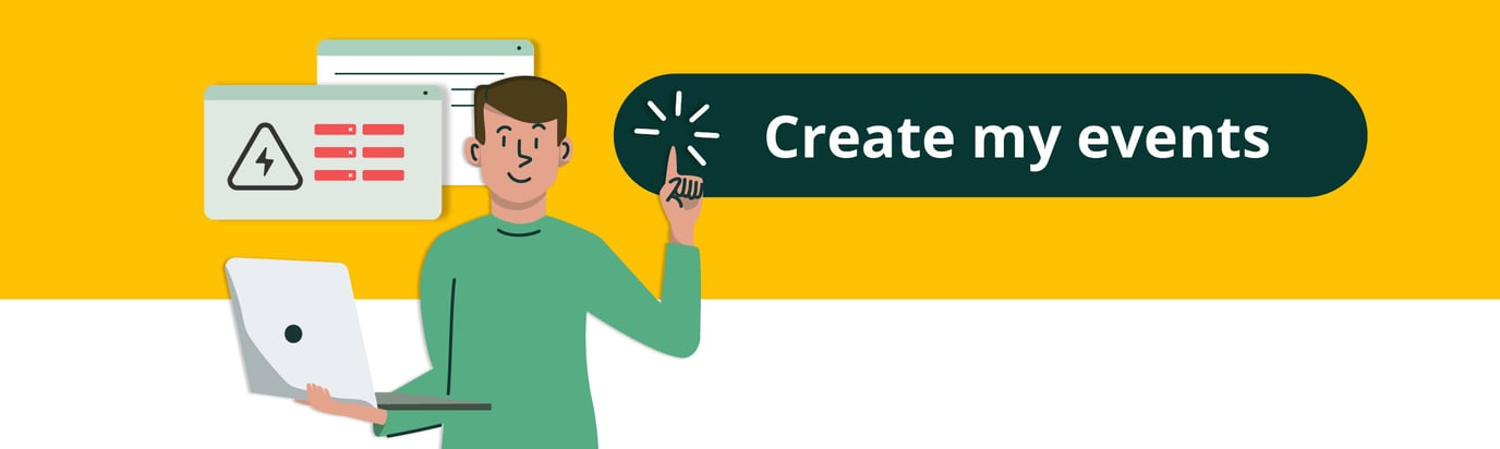 How does the events module work?