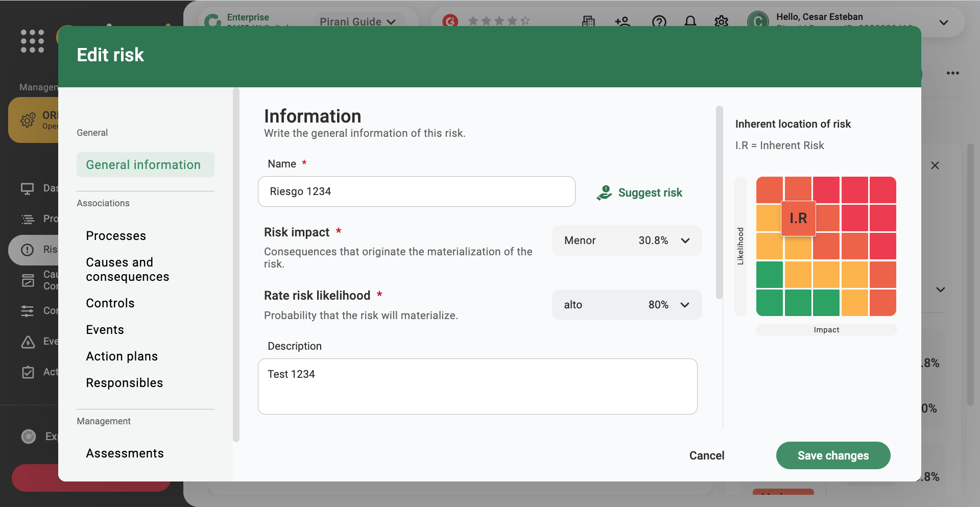 How does risk control work?