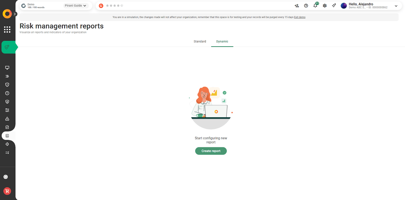 How does the Dynamic Reports module work?